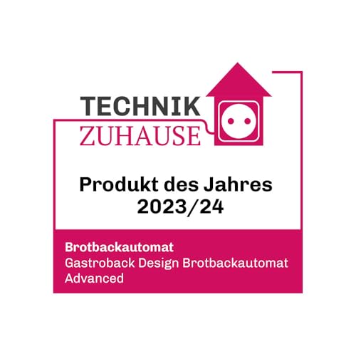 GASTROBACK Vollautomatisches Brotbackautomat Advance - Brotbackmaschine | Timer-Funktion, Zutatenfach
