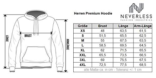 Neverless® Hoodie London - United Kingdom (Navy)