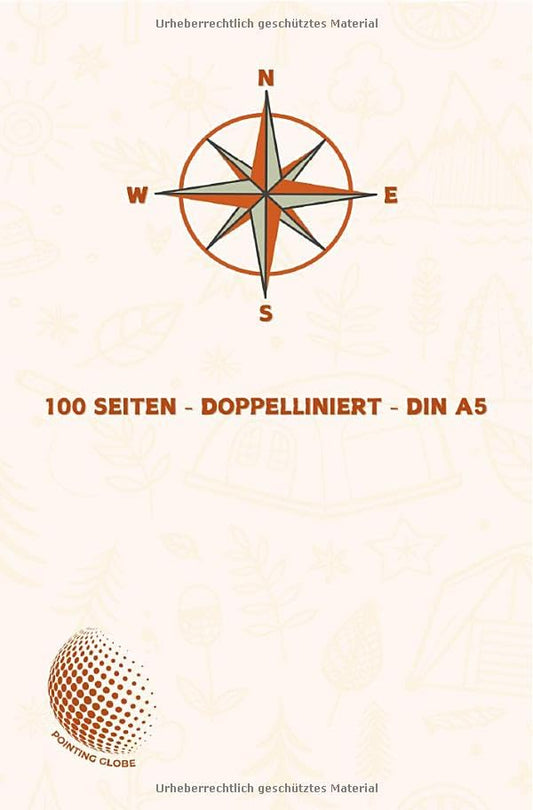 Mein Camping Tagebuch: 100 Seiten, Doppelliniert, DINA5: Reisen - Entdecken - Festhalten | Ideal für Campingliebhaber, Vanlife-Fans und Naturfreunde