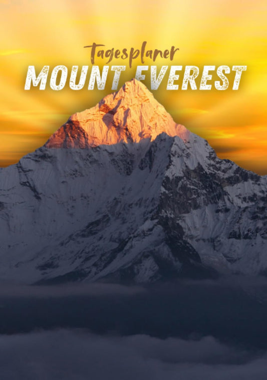 Mount Everest: TAGESPLANER: Achtsamkeits-Check für Dankbarkeit, Schlaf, Ernährung, Bewegung und Selbstliebe