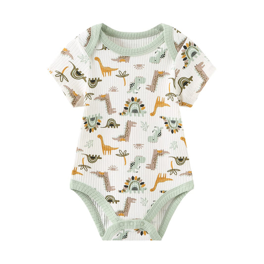 Kurzarm-Bodys für Jungen und Mädchen: Neugeborenen Geschenk-Set aus Baumwolle