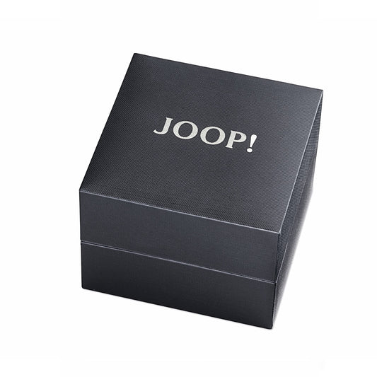 JOOP! Leder Analog Quarz-Armbanduhr für Damen: Blau inkl. Geschenk Box