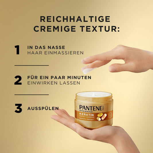 Pantene Pro-V XL Repair & Care Keratin Protect Haarmaske (500ml) mit Pro-V Formel & Active Nutri-Plex
