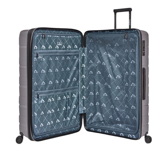 BERGPFEIL Hartschalen Reisekoffer-Set (3-teilig) mit Dehnfalte & TSA-Schloss