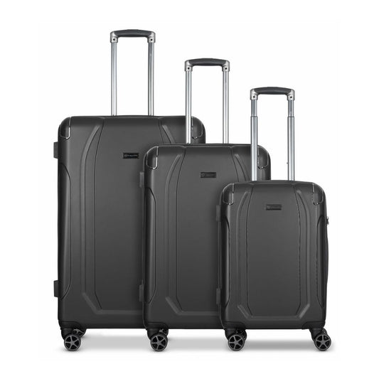 BUGATTI 'Valencia' Hartschalen Reisekoffer-Set (3-teilig): ABS-Material, TSA-Schloss