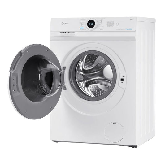 Midea (MF10EW70B) Waschmaschine (7kg): Inverter Quattro Motor & Dampffunktion