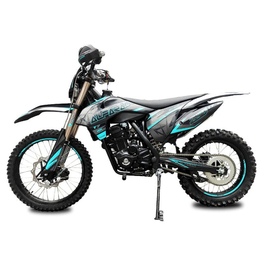 RV-PARTS Alfarad-T7 Crossbike: 20,5 PS, 5-Gang, Elektrostarter & Sportausstattung
