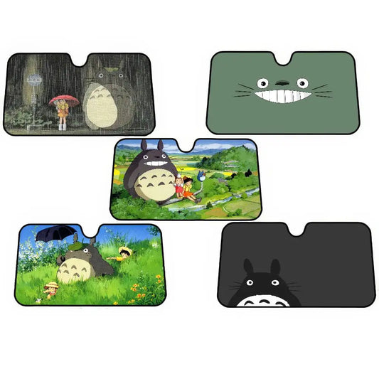 1PC T-Totoro S-Studios Ghi-bli Auto Windschutzscheibe Sonnenschutz Abdeckung Faltbare Automotive Sonnenschutz Visier Fenster UV Reflektor Autos – Bild 2