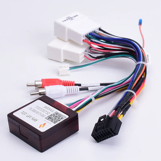 Auto 16pin Radio Kabelbaum Canbus Box für Mitsubishi Outlander Pajero (2006-2013) Stereo Draht Aftermarket Android Adapter – Bild 2
