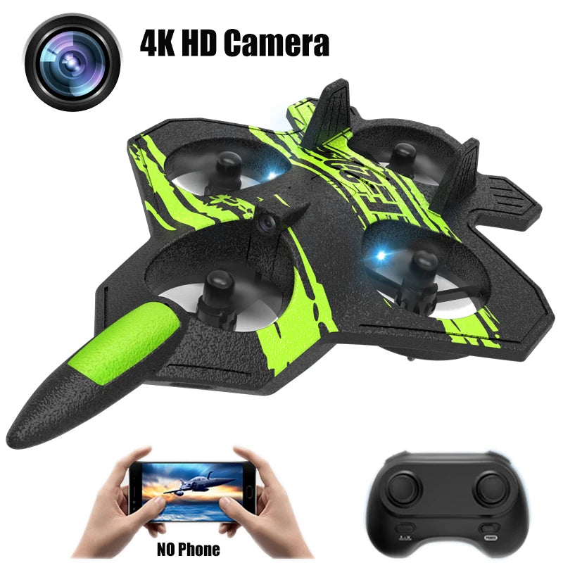 F22 RC Kampfflugzeug Drohne mit 4K HD Kamera - Picture
