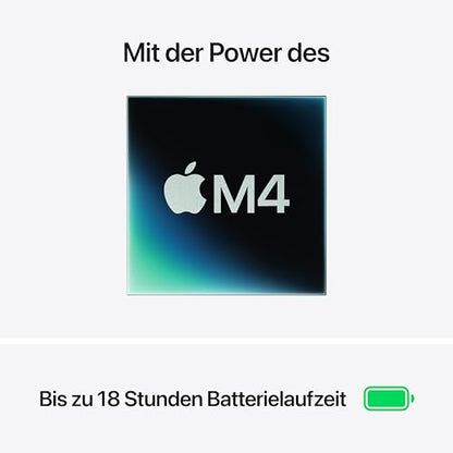 Apple MacBook Air 13" (2025) - M4 Chip | 16GB RAM | 256GB SSD (Mitternacht)