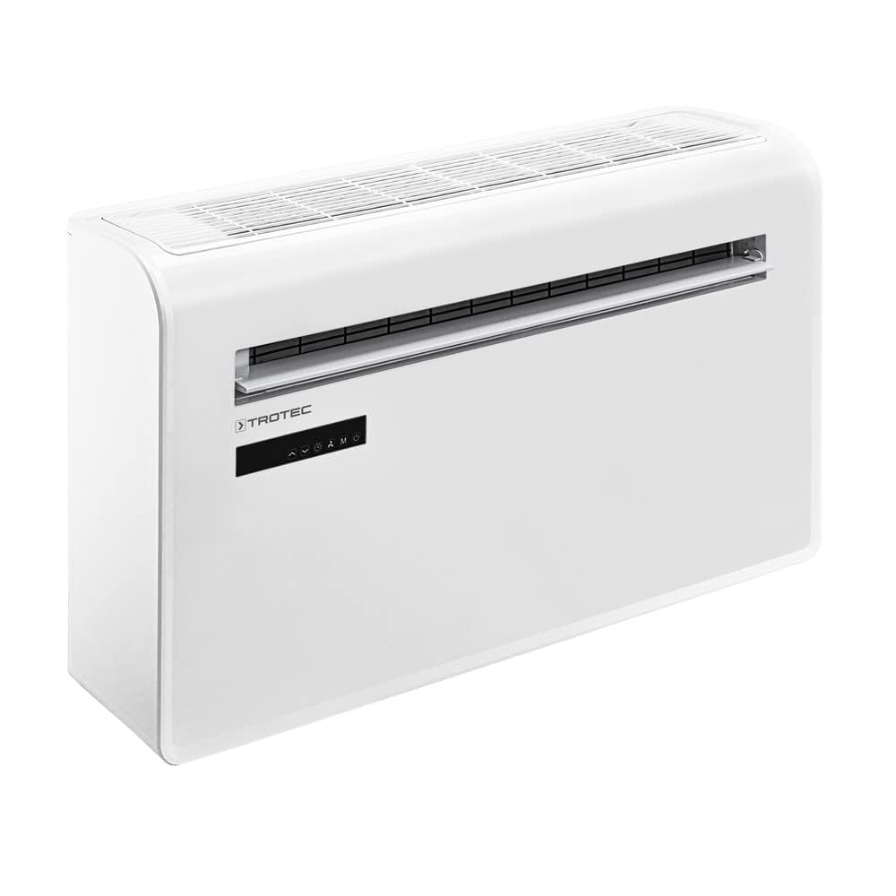 TROTEC Mobile Wandklimaanlage (PAC-W 2200 S) mit 4-in-1 Kühlung, Beheizung, Ventilation: 8000BTU