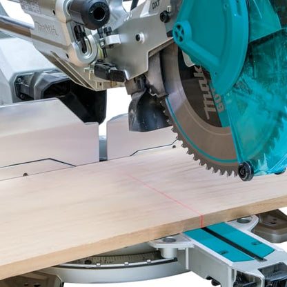Makita Kapp- und Gehrungssäge (LS1219L) mit Laserführung & platzsparender Bauweise: 305mm
