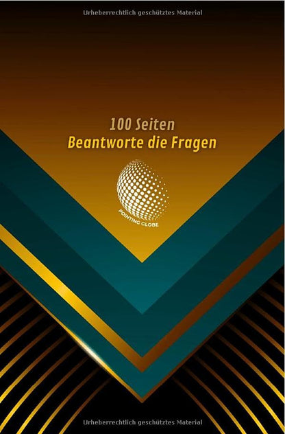 Mein Tagebuch - Fragen beantworten: 100 Seiten im Taschenbuchformat für Selbstreflexion, Achtsamkeit und tägliche Glücksmomente