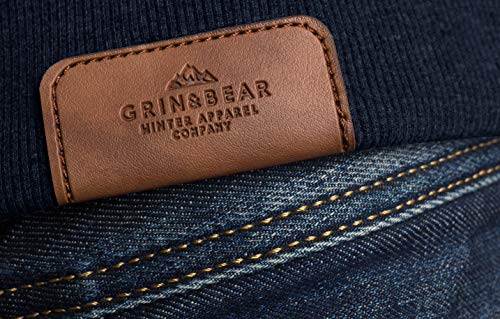 Grin&Bear Hoodie Herren Sweatshirt GEC703 Navy