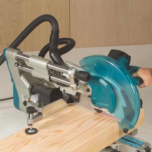 Makita Kapp- und Gehrungssäge (LS1219L) mit Laserführung & platzsparender Bauweise: 305mm