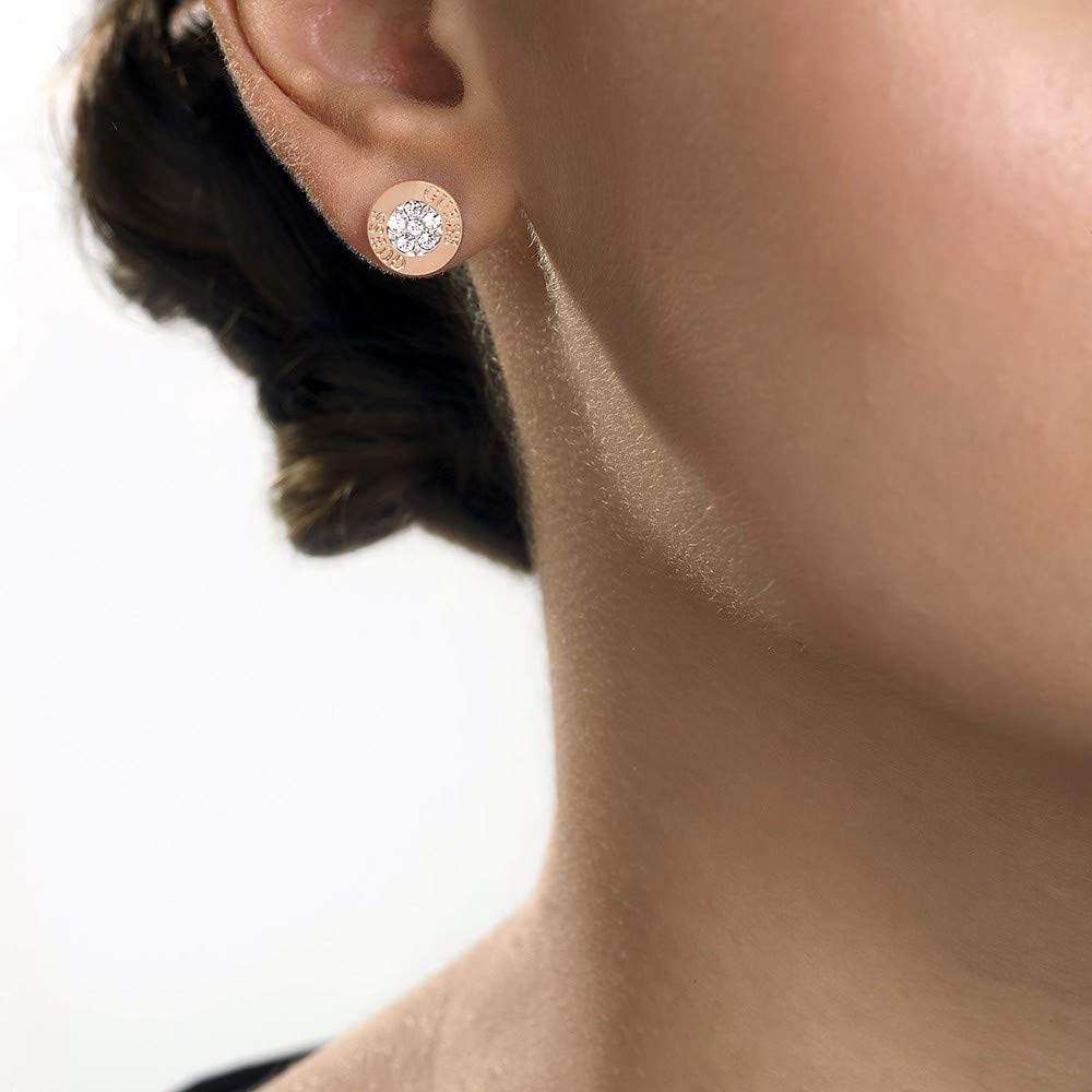GUESS 'Love Knot' Damen-Ohrringe ohne Metall in der Einheitsgröße