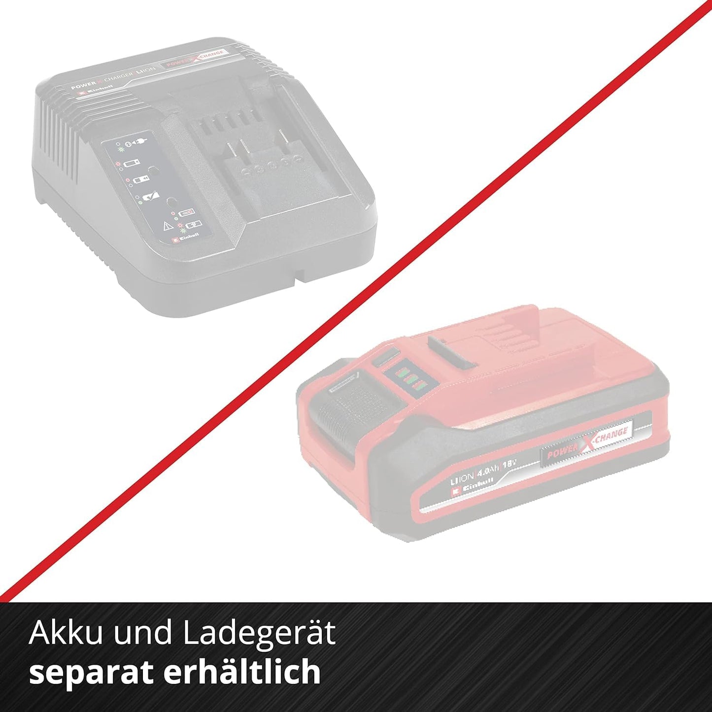 Einhell Akku-Handstaubsauger (TE-VC 18) Li-Solo Power X-Change ohne Akku und Ladegerät