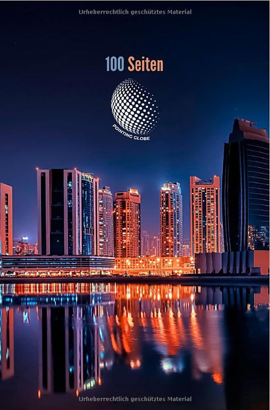DUBAI: Tagesplaner: Täglicher Planer mit Zeitplan, Top-3-Prioritäten, To-do-Liste, Mahlzeiten, Stimmung & Notizen: Täglicher Planer mit Zeitplan, ... Mahlzeiten, Stimmung & Notizen