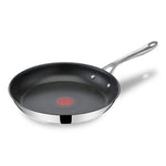 Tefal 'Jamie Oliver by Cook's Direct On' Edelstahl-Bratpfanne (28cm): Backofenfest