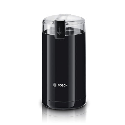 Bosch Elektrische Kaffeemühle (TSM6A013B): Edelstahl-Schlagmesser, 180W, 75g Bohnenbehälter