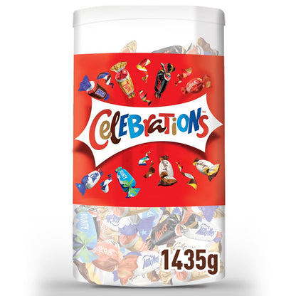 Celebrations Pralinenmischung | 7 Marken in einer Box: Mars, Snickers, Twix & mehr
