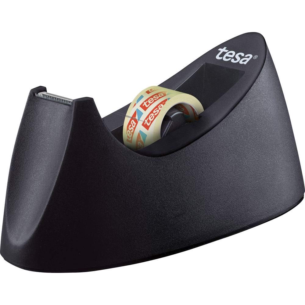 tesa Easy Cut® Curve Tischabroller: Rutschfest, einfache Handhabung, sauberer Schnitt