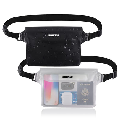 Wasserdichte Tasche mit verstellbarem Gurt für Wassersportler, Strand, Schwimmen