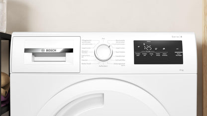 Bosch 'Serie 4' Wärmepumpentrockner (4WTH83VV3): Sensitive Auto Drying-System, Umweltfreundlich