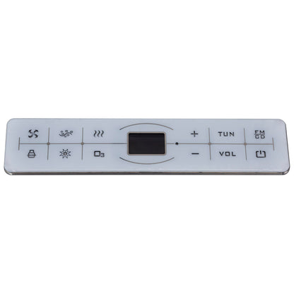 Basera® Premium Indoor-Whirlpool XXL mit 24-Massagedüsen: Heizung, LED, Touchpanel, Bluetooth