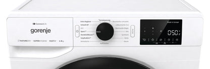 Bundle of Gorenje (WPAM84A1T) '8kg' Waschmachine mit Dampffunktion + Gorenje (DPNE82/GN) '8kg' Trockner mit Wärmepumpe