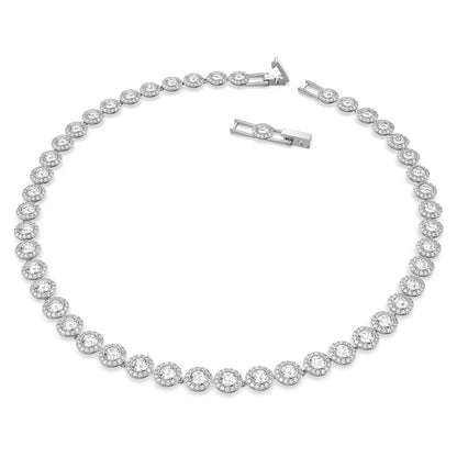 Swarovski 'Una Angelic' Schmuck-Set: Eleganz in Kristall und Rhodium