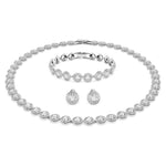 Swarovski 'Una Angelic' Schmuck-Set: Eleganz in Kristall und Rhodium