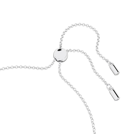 Swarovski 'Hyperbola' Rhodiniertes Damen-Armband: Unendlichzeichen und Herz
