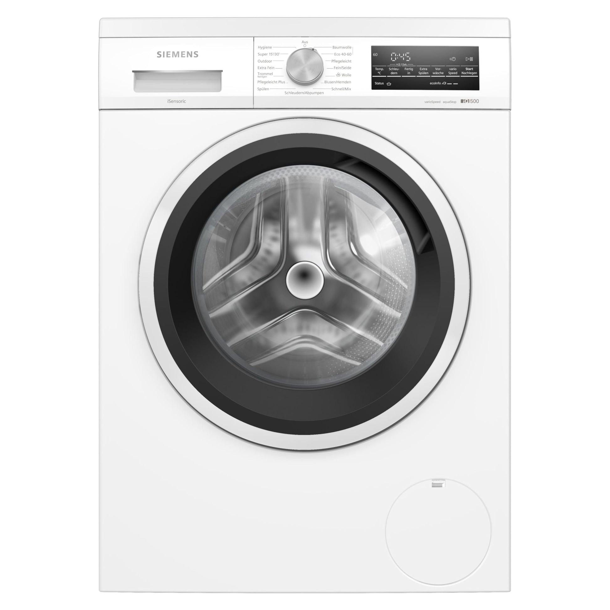 Siemens (WU14UT42) iQ500 'varioSpeed' Waschmaschine (9kg): Extra stromsparend und leise
