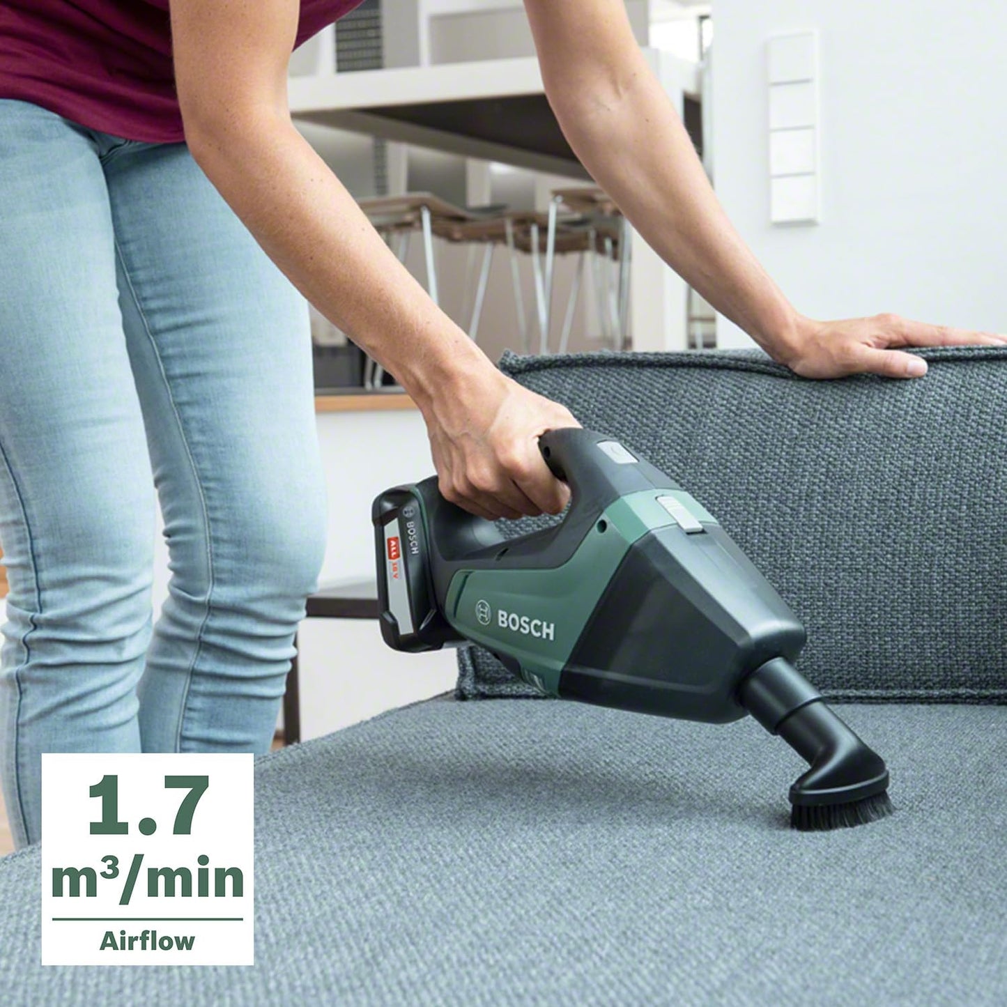 Bosch 'UniversalVac 18' Akku-Staubsauger: 18 Volt System, OVP | ohne Akku