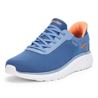 Skechers 'Squad Chaos-Solid Tour' Slip-Ins Herren Sneaker (Marineblau)