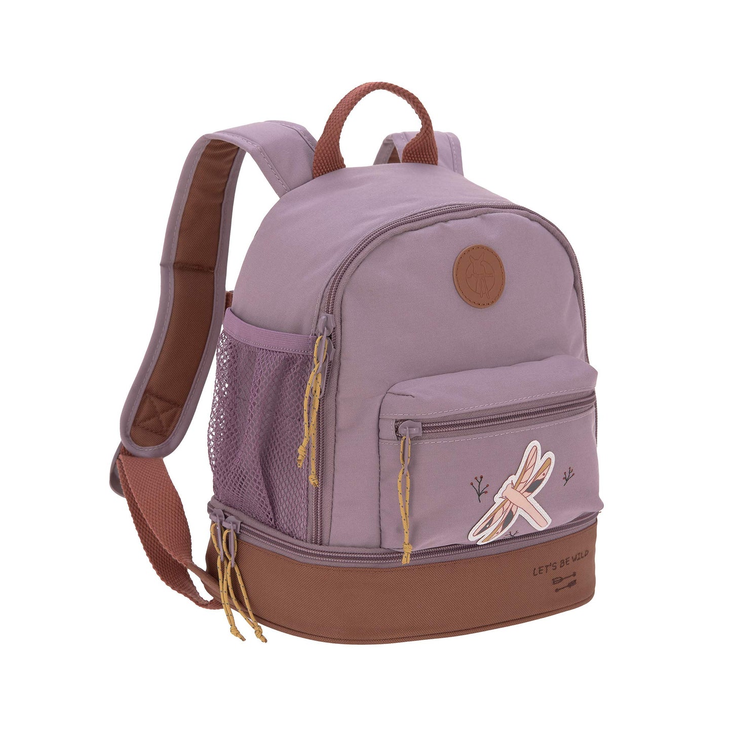 LÄSSIG Kinderrucksack mit Brustgurt Kindergartentasche Kindergartenrucksack 6,5L ab 3 Jahren/Mini Backpack Adventure Dragonfly