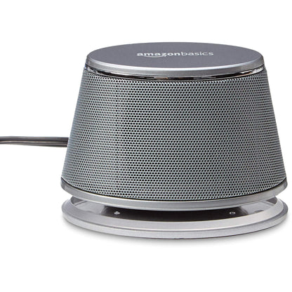 Amazon Basics Stereo-2.0-Lautsprecher für PC oder Laptop (USB-Stromversorgung) 1x Paar