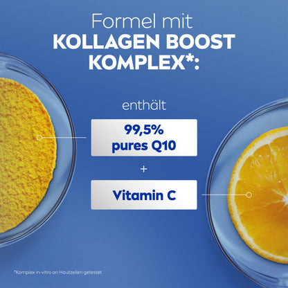 NIVEA Q10 Straffende Body Milk Lotion für straffere Haut mit Orangenduft (400ml)
