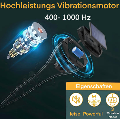 EdenGardens® 'MOLE Repeller' (2er Pack) Maulwurf-Vertreiber OHNE Karbid