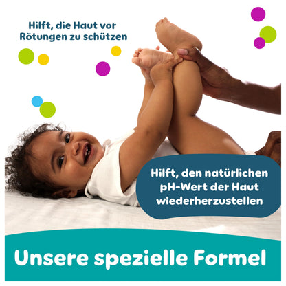 Pampers Fresh Clean Feuchttücher (15er Pack): Sanfte Reinigung für empfindliche Babyhaut, mit frischem Duft