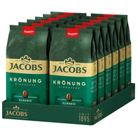 JACOBS Krönung Signature CLASSIC Aroma-Bohnen (12er Pack: 12x500g) Bohnenkaffee