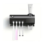 UV Sterilisator Zahnbürstenhalter | Solarbetrieben und Wiederaufladbar: Platzsparend & Hygienisch