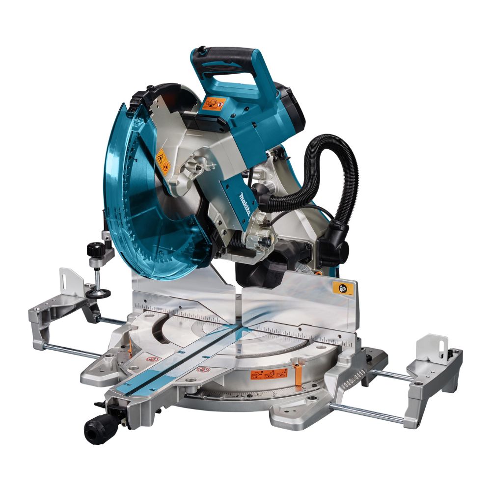 Makita Kapp- und Gehrungssäge (LS1219L) mit Laserführung & platzsparender Bauweise: 305mm