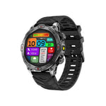 Outdoor GPS Smartwatch, Fitness-Tracker | Kompass, Flash Light, Bluetooth-Anrufe für Android & iOS