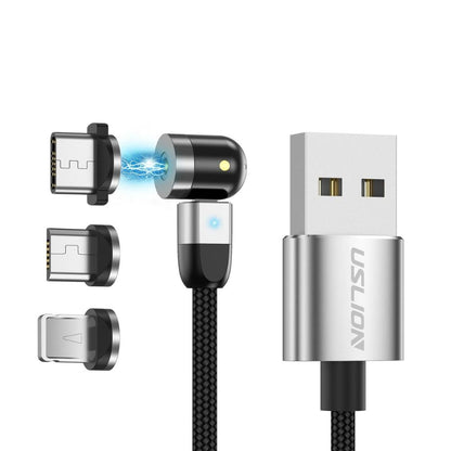 Magnetisches USB-Schnellladekabel | Drehbar um 360º und 180º7