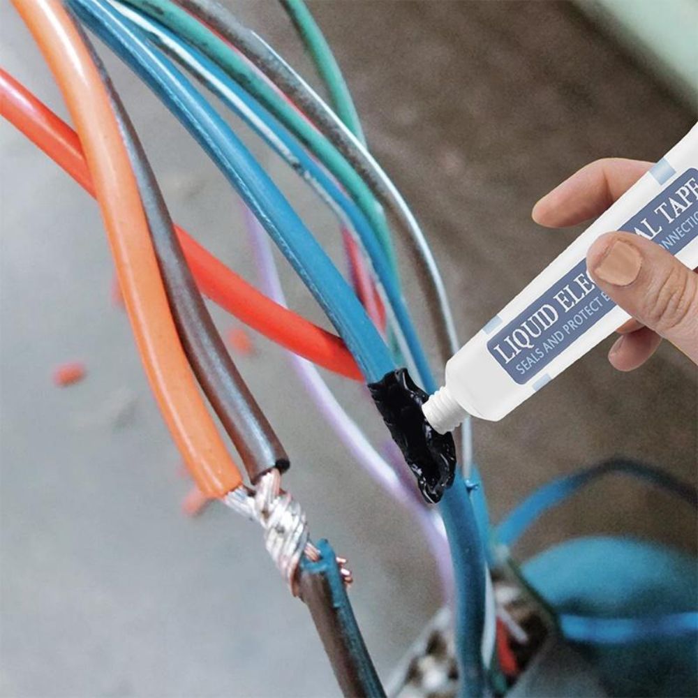 Flüssiges Isolierband zur Reparatur und Abdichtung elektrischer Leitungen3