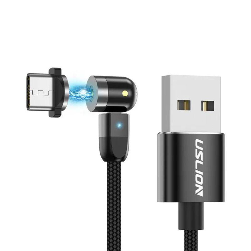 Magnetisches USB-Schnellladekabel | Drehbar um 360º und 180º8