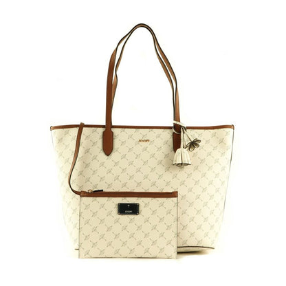 JOOP! 'Shopper Cortina 1.0 Lara' Schulter/Handtasche für Damen | Helles Beige-Braun